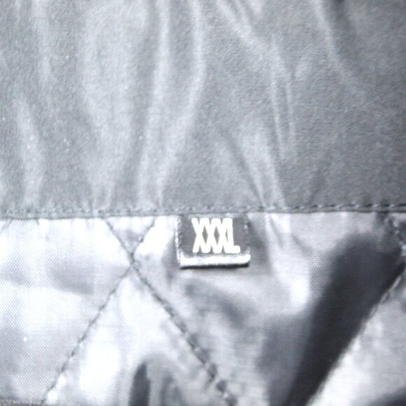 US AIR FORCE VETERAN'S BOMBER JACKET CUSTOMIZED PERSONALIZED BLACK SATIN SIZE 3X - Picture 5 of 8